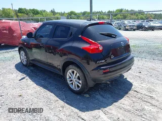 2014 Nissan Juke S with VIN JN8AF5MR1ET352684, listed as a IAAI auction lot 41997859 with Not Provided miles. Bid and sale history available at carsss.com. Image 3.