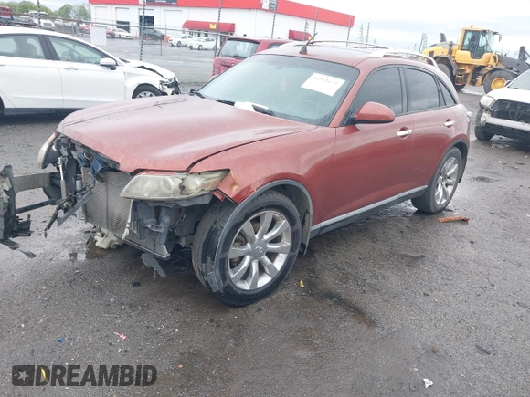 2006 Infiniti FX with VIN JNRAS08UX6X102718, listed as a IAAI auction lot 41913679 with 133,561 mi miles and . Bid and sale history available at DreamBid. Image 2.