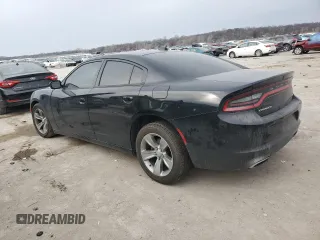 2015 Dodge Charger SXT z VIN 2C3CDXHG4FH844496, wystawiony jako Copart lot #86100084 z przebiegiem 110 090 mil mil oraz Szkoda całkowita • Salvage title. Historia ofert i sprzedaży dostępna na DreamBid. Obrazek 2.
