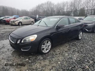 2011 Volvo S60 with VIN YV1902FH6B2018343, listed as a Copart auction lot 51508105 with 123,325 mi miles and Clean Title. Bid and sale history available at carsss.com. Image 1.