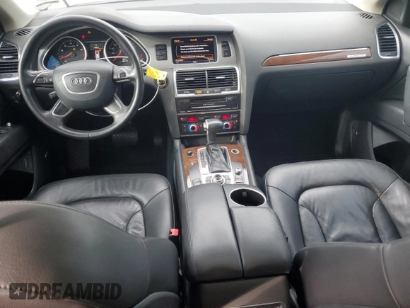 2012 Audi Q7 Premium Plus with VIN WA1LGAFE1CD007371, listed as a Copart auction lot 58332305 with 89,479 mi miles and Salvage title. Bid and sale history available at DreamBid. Image 8.