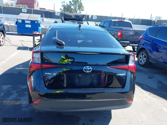 2022 Toyota Prius L Eco with VIN JTDKAMFU3N3165036, listed as a IAAI auction lot 41657575 with 44,099 mi miles. Bid and sale history available at carsss.com. Image 17.
