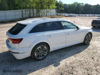 2018 Audi A4 allroad Premium Plus with VIN WA18NAF47JA024404, listed as a Copart auction lot 56096614 with 72,584 mi miles and Salvage Title. Bid and sale history available at carsss.com. Image 3.