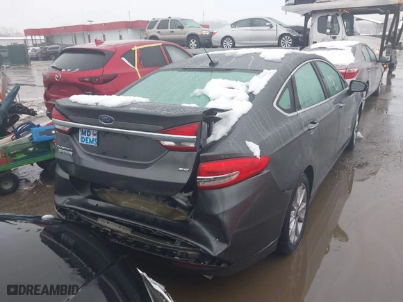 2017 Ford Fusion Energi SE with VIN 3FA6P0PU6HR203037, listed as a IAAI auction lot 41567334 with 96,852 mi miles. Bid and sale history available at carsss.com. Image 16.