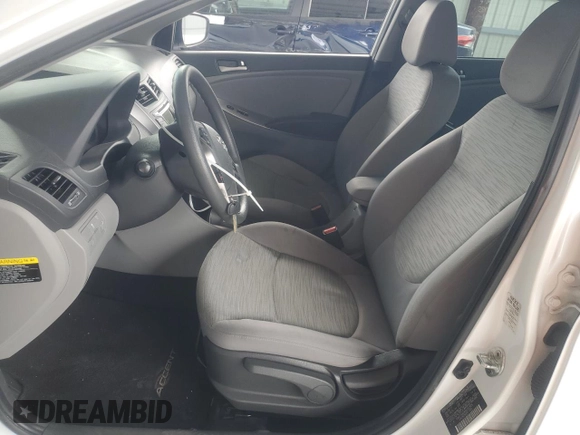 2017 Hyundai Accent SE with VIN KMHCT4AE8HU351826, listed as a Copart auction lot 51245455 with 63,230 mi miles and Salvage Title. Bid and sale history available at carsss.com. Image 7.