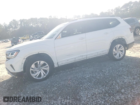 2023 Volkswagen Atlas SE with VIN 1V2JP2CA0PC548717, listed as a Copart auction lot 84495134 with 29,663 mi miles and Salvage title. Bid and sale history available at DreamBid. Image 1.