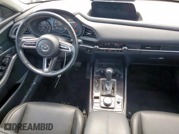 2021 Mazda CX-30 Preferred with VIN 3MVDMBCL5MM230013, listed as a Copart auction lot 59436405 with 57,871 mi miles and Salvage title. Bid and sale history available at DreamBid. Image 8.