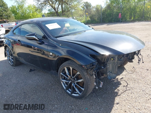 2021 Lexus RC 350 F Sport z VIN JTHGZ5DCXM5010807, wystawiony jako IAAI lot #42104271 z przebiegiem 46 540 mil mil oraz . Historia ofert i sprzedaży dostępna na DreamBid. Obrazek 1.