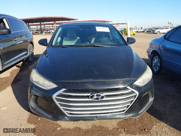 2017 Hyundai Elantra SE with VIN KMHD74LF2HU122590, listed as a IAAI auction lot 41838017 with 171,760 mi miles. Bid and sale history available at carsss.com. Image 12.