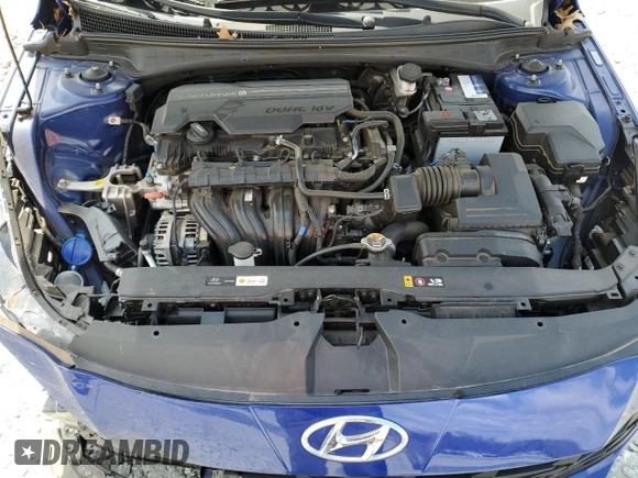 2021 Hyundai Elantra SEL with VIN KMHLS4AG7MU103730, listed as a Copart auction lot 47742565 with 45,030 mi miles and Salvage Title. Bid and sale history available at carsss.com. Image 11.
