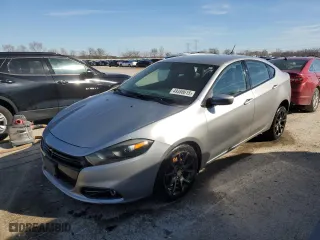 2016 Dodge Dart SXT with VIN 1C3CDFBB6GD578937, listed as a Copart auction lot 49380615 with 112,924 mi miles and Salvage Title. Bid and sale history available at carsss.com. Image 1.