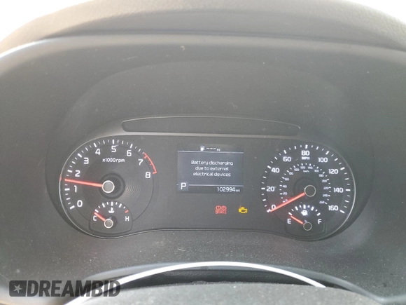 2020 Kia Soul LX with VIN KNDJ23AU9L7033916, listed as a Copart auction lot 46785245 with 102,994 mi miles and Salvage Title. Bid and sale history available at carsss.com. Image 9.