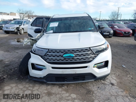 2021 Ford Explorer Limited with VIN 1FM5K8FW2MNA16523, listed as a IAAI auction lot 41223718 with 26,760 mi miles. Bid and sale history available at carsss.com. Image 11.