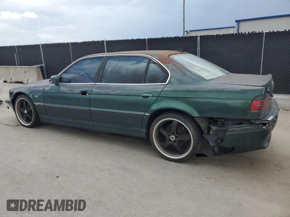 1996 BMW 7 Series 740iL z VIN WBAGJ8326TDL35670, wystawiony jako Copart lot #60806225 z przebiegiem 123 458 mil mil oraz Czysty tytuł • Clean title. Historia ofert i sprzedaży dostępna na DreamBid. Obrazek 2.
