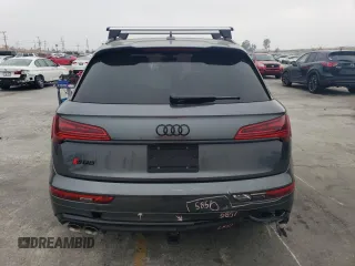 2023 Audi SQ5 Premium Plus with VIN WA1B4AFY5P2168225, listed as a Copart auction lot 54802324 with 6,868 mi miles and . Bid and sale history available at DreamBid. Image 6.