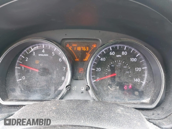 2014 Nissan Note S with VIN 3N1CE2CP5EL431501, listed as a IAAI auction lot 41857345 with 118,763 mi miles and . Bid and sale history available at DreamBid. Image 7.