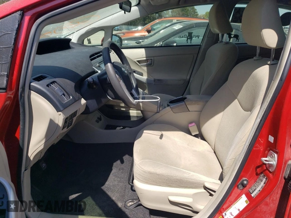 2013 Toyota Prius One with VIN JTDKN3DU0D0339064, listed as a Copart auction lot 50743865 with 211,602 mi miles and Salvage Title. Bid and sale history available at DreamBid. Image 7.