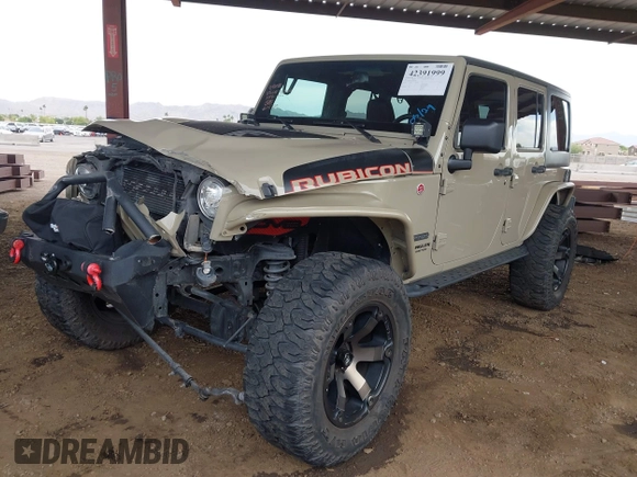 2017 Jeep Wrangler Unlimited Rubicon with VIN 1C4BJWFG7HL663203, listed as a IAAI auction lot 42391999 with 63,430 mi miles and . Bid and sale history available at DreamBid. Image 18.