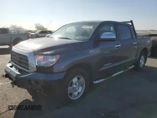 2008 Toyota Tundra Limited with VIN 5TFDV58138X058166, listed as a Copart auction lot 60151725 with 220,990 mi miles and Clean title. Bid and sale history available at DreamBid. Image 1.