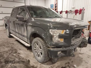 2017 Ford F-150 XL with VIN 1FTEW1EP3HKD25225, listed as a IAAI auction lot 41506022 with 106,071 mi miles. Bid and sale history available at carsss.com. Image 1.