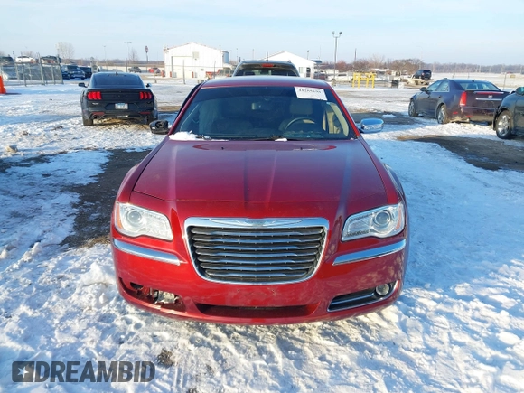 2012 Chrysler 300 Limited with VIN 2C3CCACG0CH205728, listed as a IAAI auction lot 41285693 with 125,204 mi miles. Bid and sale history available at carsss.com. Image 12.
