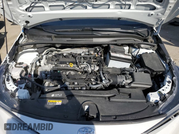 2023 Toyota Corolla SE with VIN JTDS4MCE6PJ101477, listed as a Copart auction lot 49425025 with 35,948 mi miles and Salvage Title. Bid and sale history available at DreamBid. Image 12.