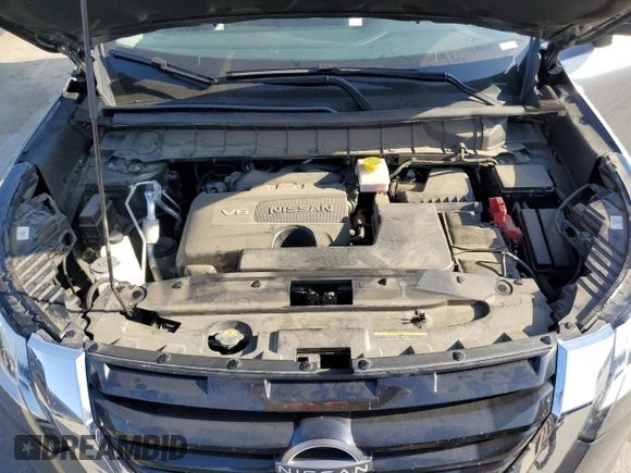 2023 Nissan Pathfinder SL with VIN 5N1DR3CAXPC223180, listed as a Copart auction lot 54917625 with 23,421 mi miles and Salvage title. Bid and sale history available at DreamBid. Image 12.