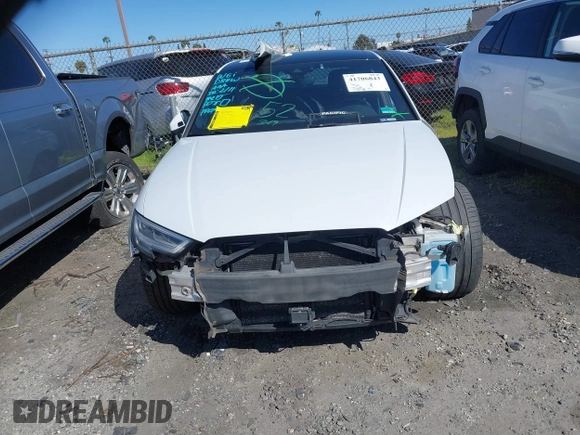 2017 Audi A3 with VIN WAUK8GFF5H1016106, listed as a IAAI auction lot 41706843 with 98,068 mi miles and . Bid and sale history available at DreamBid. Image 12.