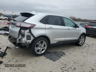 2017 Ford Edge Titanium z VIN 2FMPK3K92HBB19759, wystawiony jako Copart lot #52195755 z przebiegiem 147 721 mil mil oraz Czysty tytuł • Clean title. Historia ofert i sprzedaży dostępna na DreamBid. Obrazek 3.
