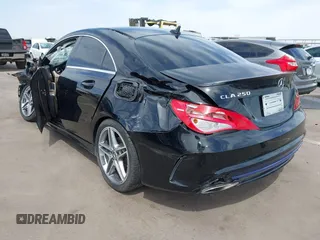 2018 Mercedes-Benz CLA 250 with VIN WDDSJ4EB6JN551566, listed as a IAAI auction lot 41939644 with 131,175 mi miles and . Bid and sale history available at DreamBid. Image 3.