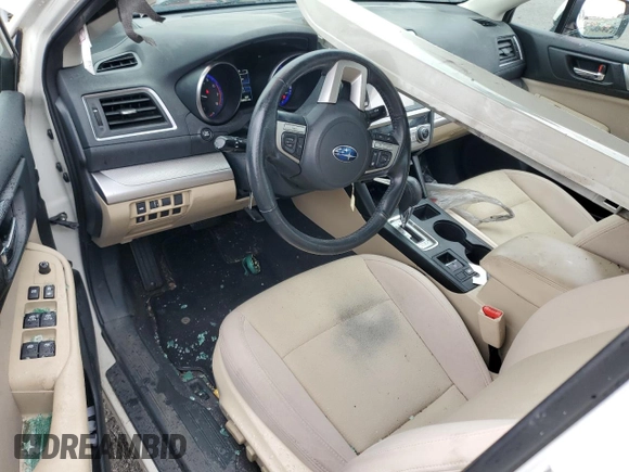 2015 Subaru Legacy Premium с VIN 4S3BNAC6XF3057023, выставлен на аукционе Copart как лот 57158425 с пробегом 103 368 миль миль и Списание • Salvage title. История ставок и продаж доступна на DreamBid. Изображение 8.