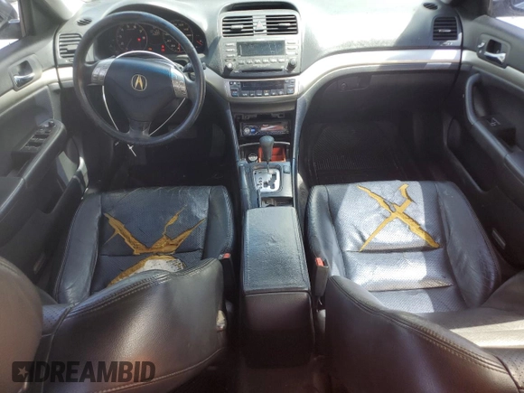 2004 Acura TSX with VIN JH4CL968X4C038165, listed as a Copart auction lot 61095245 with 176,657 mi miles and Clean title. Bid and sale history available at DreamBid. Image 8.