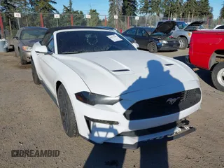 2018 Ford Mustang EcoBoost Premium with VIN 1FATP8UH7J5132500, listed as a IAAI auction lot 41537389 with 96,166 mi miles and . Bid and sale history available at carsss.com. Image 1.