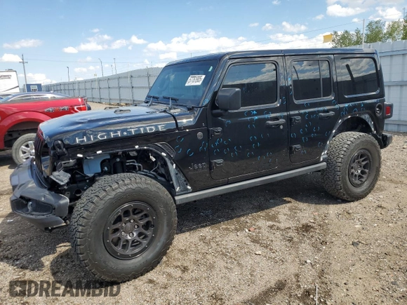 2023 Jeep Wrangler Willys with VIN 1C4HJXDG6PW663824, listed as a Copart auction lot 57761905 with 15,040 mi miles and Salvage title. Bid and sale history available at DreamBid. Image 1.