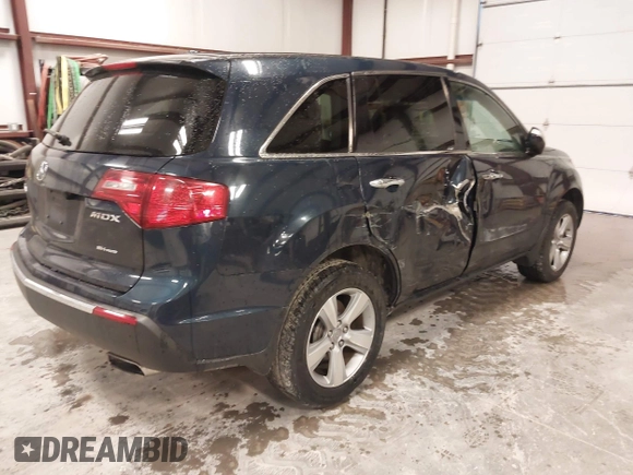 2010 Acura MDX with VIN 2HNYD2H28AH531382, listed as a IAAI auction lot 41829002 with 101,730 mi miles. Bid and sale history available at carsss.com. Image 4.
