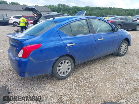 2017 Nissan Versa SV with VIN 3N1CN7AP7HL831743, listed as a IAAI auction lot 42555118 with 174,704 mi miles and . Bid and sale history available at DreamBid. Image 4.