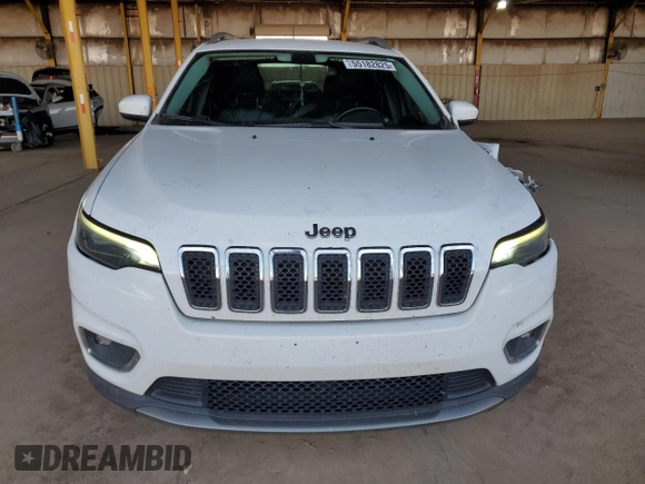 2019 Jeep Cherokee Limited z VIN 1C4PJLDB7KD300607, wystawiony jako Copart lot #55182825 z przebiegiem 139 941 mil mil oraz Szkoda całkowita • Salvage title. Historia ofert i sprzedaży dostępna na DreamBid. Obrazek 5.