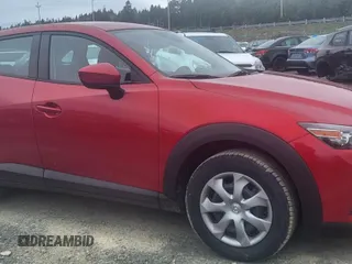 2018 Mazda CX-3 Sport with VIN JM1DKFB70J1322030, listed as a Copart auction lot 43591141 with 34,329 mi miles and Non Repairable. Bid and sale history available at DreamBid. Image 1.