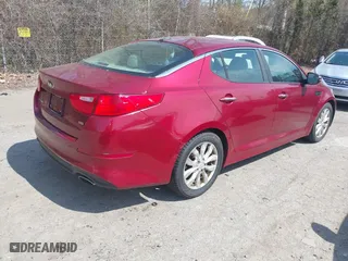 2014 Kia Optima LX with VIN 5XXGM4A77EG326177, listed as a IAAI auction lot 42088542 with 164,237 mi miles. Bid and sale history available at carsss.com. Image 4.