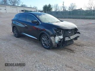 2021 Nissan Murano SV z VIN 5N1AZ2BJ8MC105459, wystawiony jako IAAI lot #41591478 z przebiegiem 114 295 mil mil oraz . Historia ofert i sprzedaży dostępna na DreamBid. Obrazek 1.
