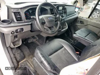 2023 Ford Transit with VIN 1FTYE1CGXPKA13081, listed as a Copart auction lot 55583935 with 126,698 mi miles and Salvage title. Bid and sale history available at DreamBid. Image 8.