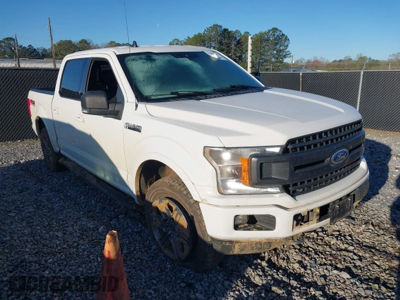 2020 Ford F-150 XL with VIN 1FTEW1E44LFB32668, listed as a IAAI auction lot 41807478 with 81,772 mi miles and . Bid and sale history available at carsss.com. Image 1.