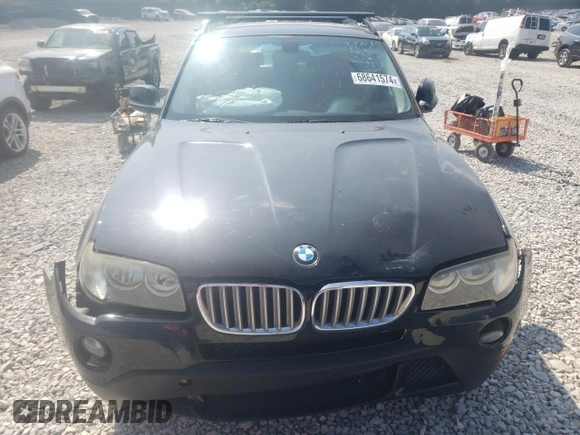 2010 BMW X3 xDrive30i with VIN WBXPC9C44AWJ35959, listed as a Copart auction lot 68641574 with 136,179 mi miles and Salvage Title. Bid and sale history available at carsss.com. Image 5.
