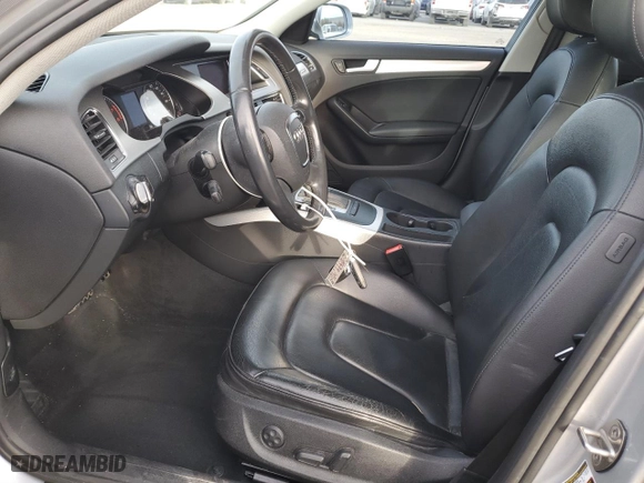 2012 Audi A4 2.0T Premium with VIN WAUBFAFL9CN009461, listed as a Copart auction lot 44987745 with 87,504 mi miles and Salvage Title. Bid and sale history available at carsss.com. Image 7.