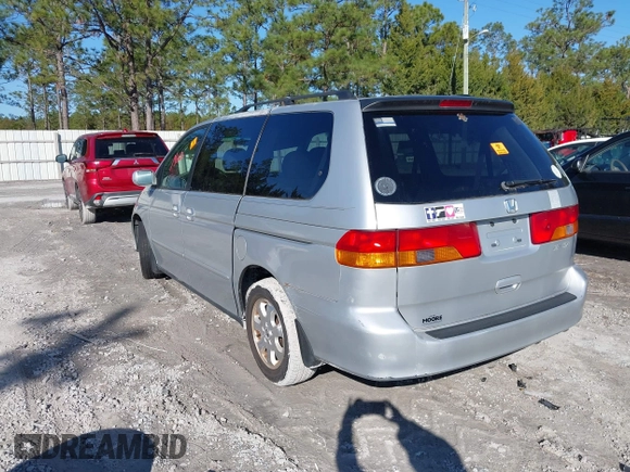 2004 Honda Odyssey EX-L with VIN 5FNRL189X4B012106, listed as a IAAI auction lot 41400222 with 229,674 mi miles and . Bid and sale history available at DreamBid. Image 3.