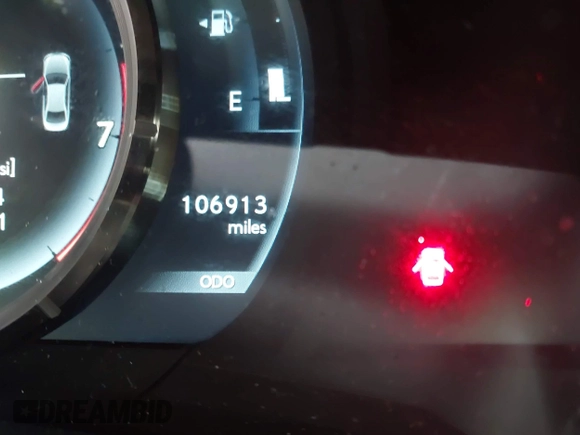 2015 Lexus IS 250 with VIN JTHCF1D20F5024578, listed as a IAAI auction lot 41922767 with 106,913 mi miles and . Bid and sale history available at DreamBid. Image 15.