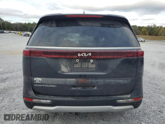 2022 Kia Carnival LXS with VIN KNDNB4H33N6108414, listed as a Copart auction lot 79145774 with 78,042 mi miles and Salvage Title. Bid and sale history available at carsss.com. Image 6.