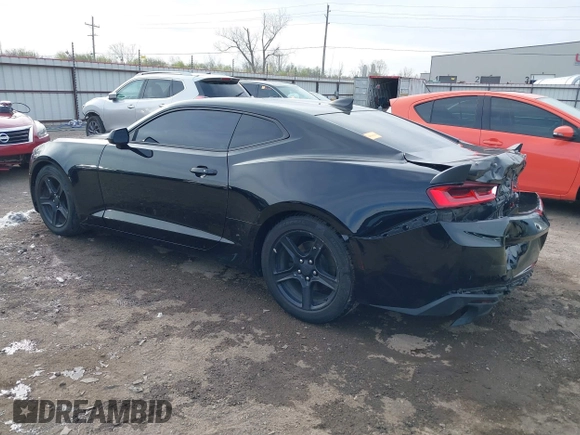2017 Chevrolet Camaro 1LT with VIN 1G1FA1RX6H0174723, listed as a IAAI auction lot 41834088 with 96,778 mi miles and . Bid and sale history available at DreamBid. Image 3.