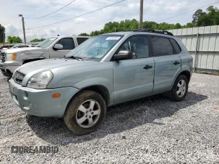 2005 Hyundai Tucson GL with VIN KM8JM12B05U148660, listed as a Copart auction lot 54302805 with 257,233 mi miles and Salvage title. Bid and sale history available at DreamBid. Image 1.
