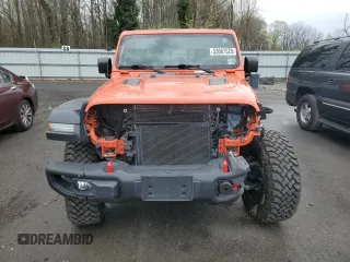 2020 Jeep Gladiator Rubicon z VIN 1C6JJTBG8LL156097, wystawiony jako Copart lot #53087525 z przebiegiem 70 252 mil mil oraz Szkoda całkowita • Salvage title. Historia ofert i sprzedaży dostępna na DreamBid. Obrazek 5.